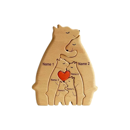 Puzzle Bears - Classic Personalized Bear Puzzle